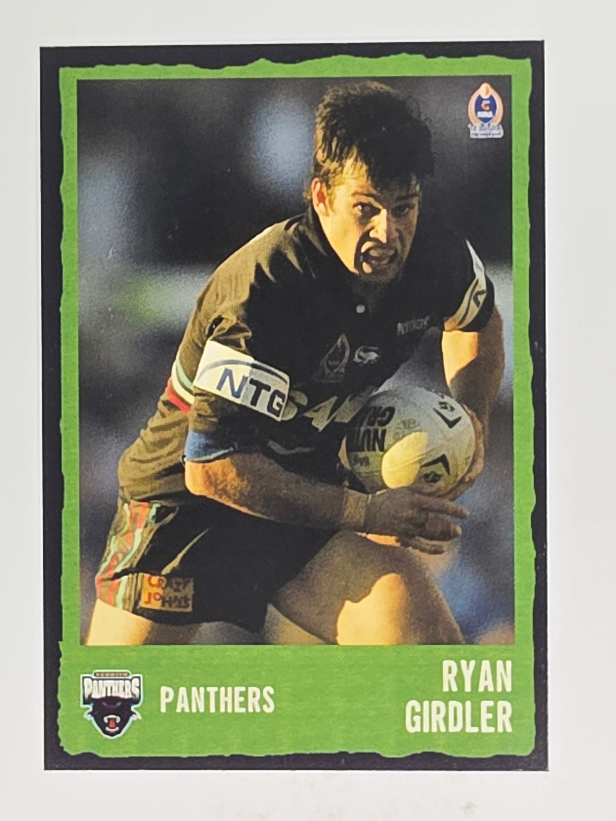NRL 2004 Daily Telegraph | Base Card #101 | Ryan Girdler | Penrith Panthers