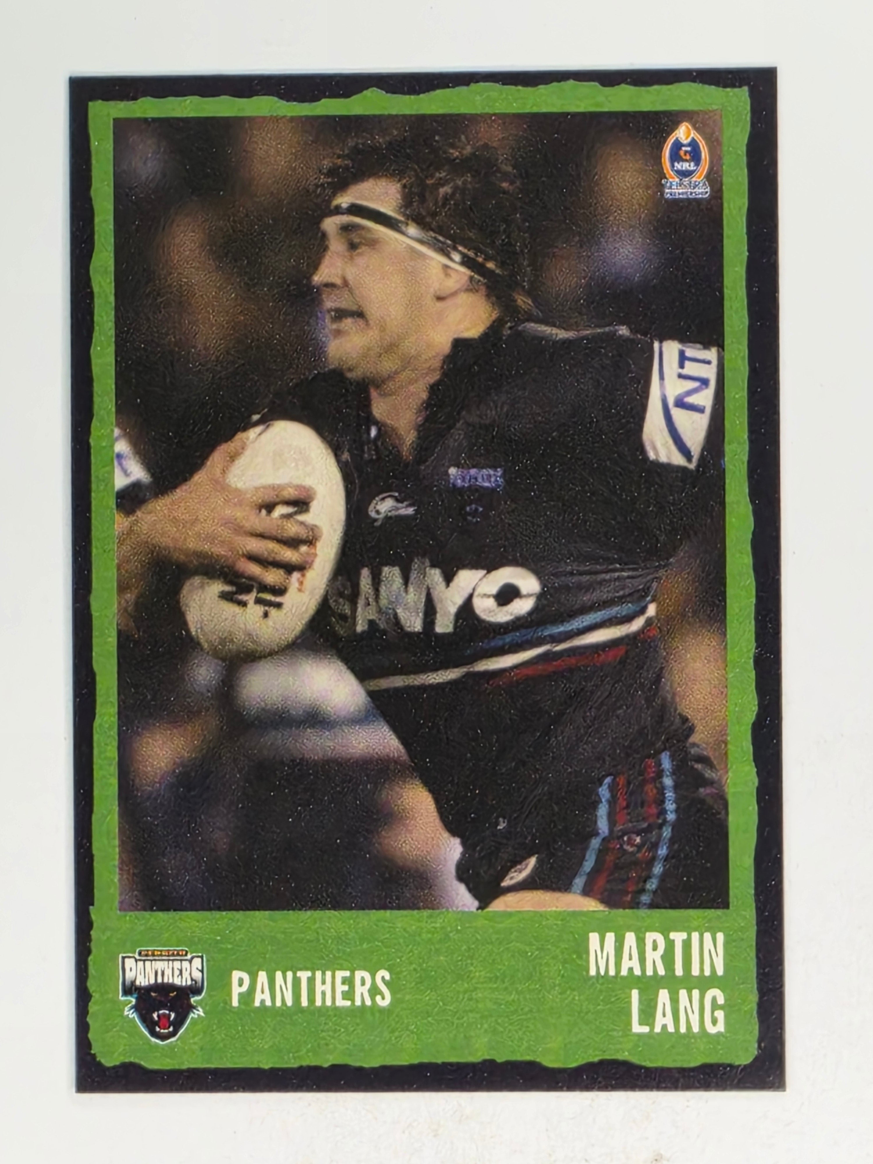 NRL 2004 Daily Telegraph | Base Card #102 | Martin Lang | Penrith Panthers