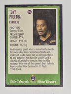 NRL 2004 Daily Telegraph | Base Card #104 | Tony Puletua | Penrith Panthers