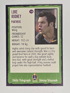 NRL 2004 Daily Telegraph | Base Card #106 | Luke Rooney | Penrith Panthers