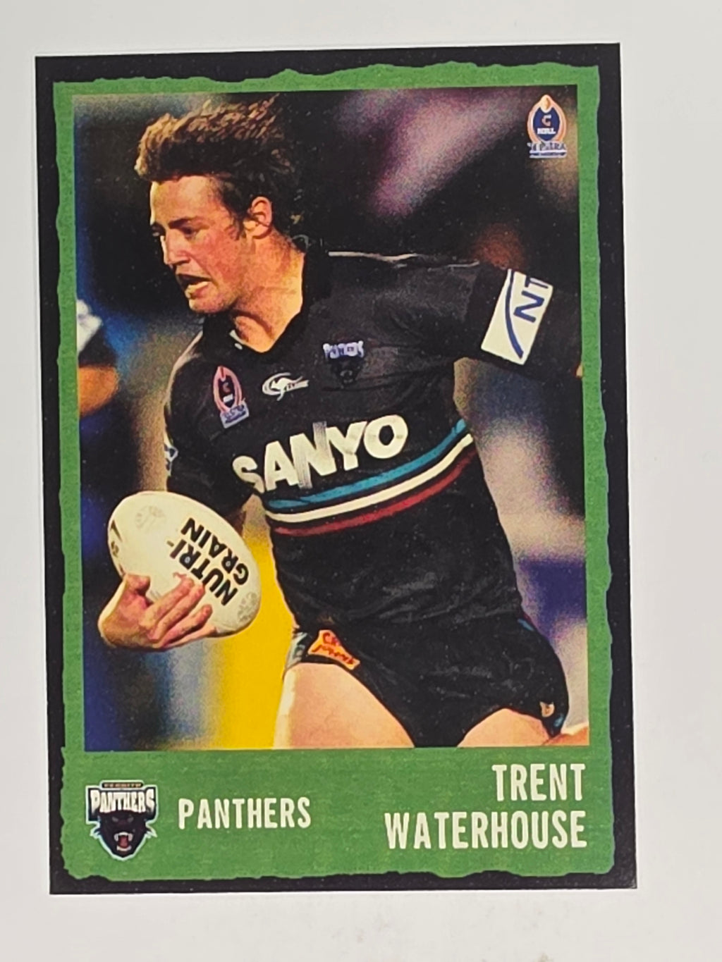 NRL 2004 Daily Telegraph | Base Card #107 | Trent Waterhouse | Penrith Panthers