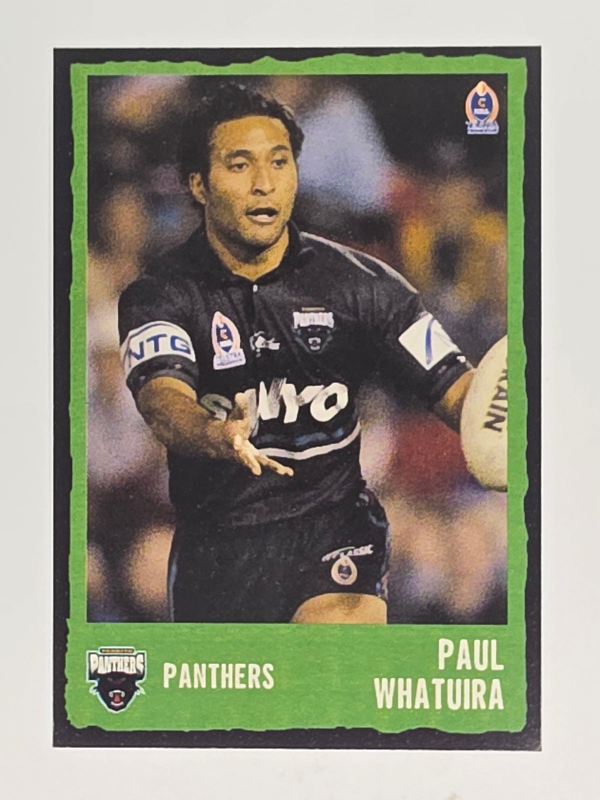 NRL 2004 Daily Telegraph | Base Card #111 | Paul Whatuira | Penrith Panthers
