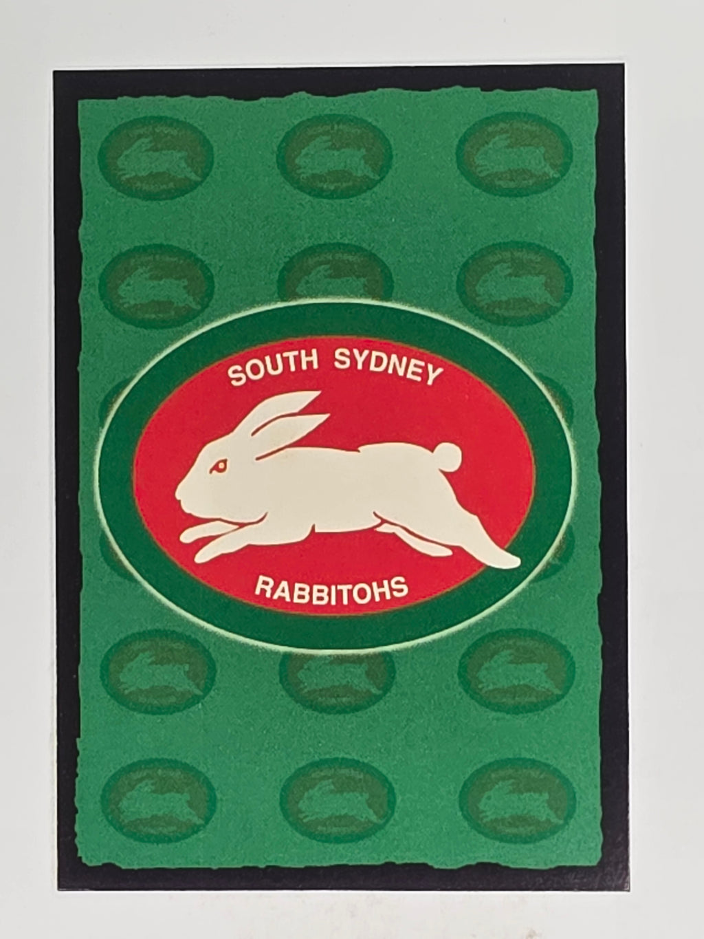 NRL 2004 Daily Telegraph | Base Card #113 | South Sydney Rabbitohs Logo
