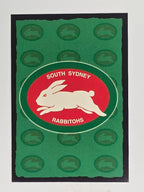 NRL 2004 Daily Telegraph | Base Card #113 | South Sydney Rabbitohs Logo