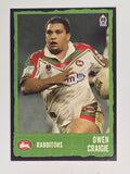 NRL 2004 Daily Telegraph | Base Card #115 | Owen Craigie | South Sydney Rabbitohs