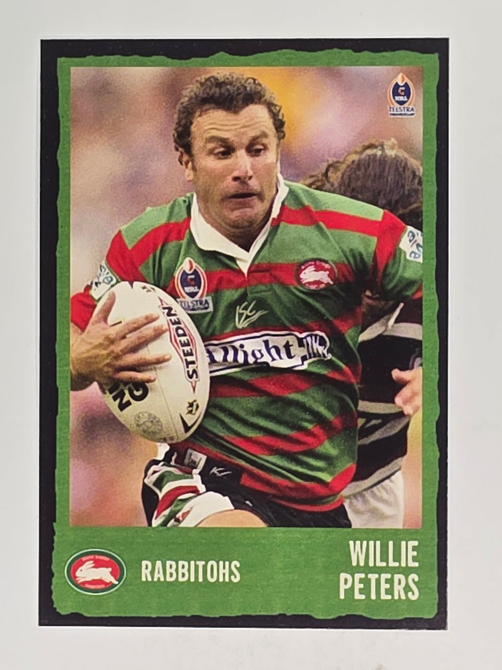 NRL 2004 Daily Telegraph | Base Card #118 | Willie Peters | South Sydney Rabbitohs