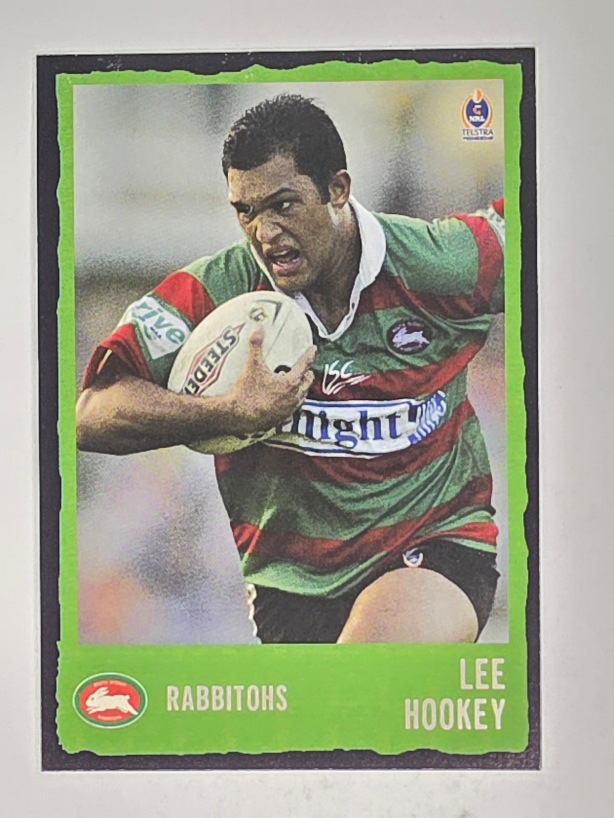 NRL 2004 Daily Telegraph | Base Card #119 | Lee Hookey | South Sydney Rabbitohs