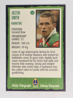 NRL 2004 Daily Telegraph | Base Card #123 | Justin Smith | South Sydney Rabbitohs