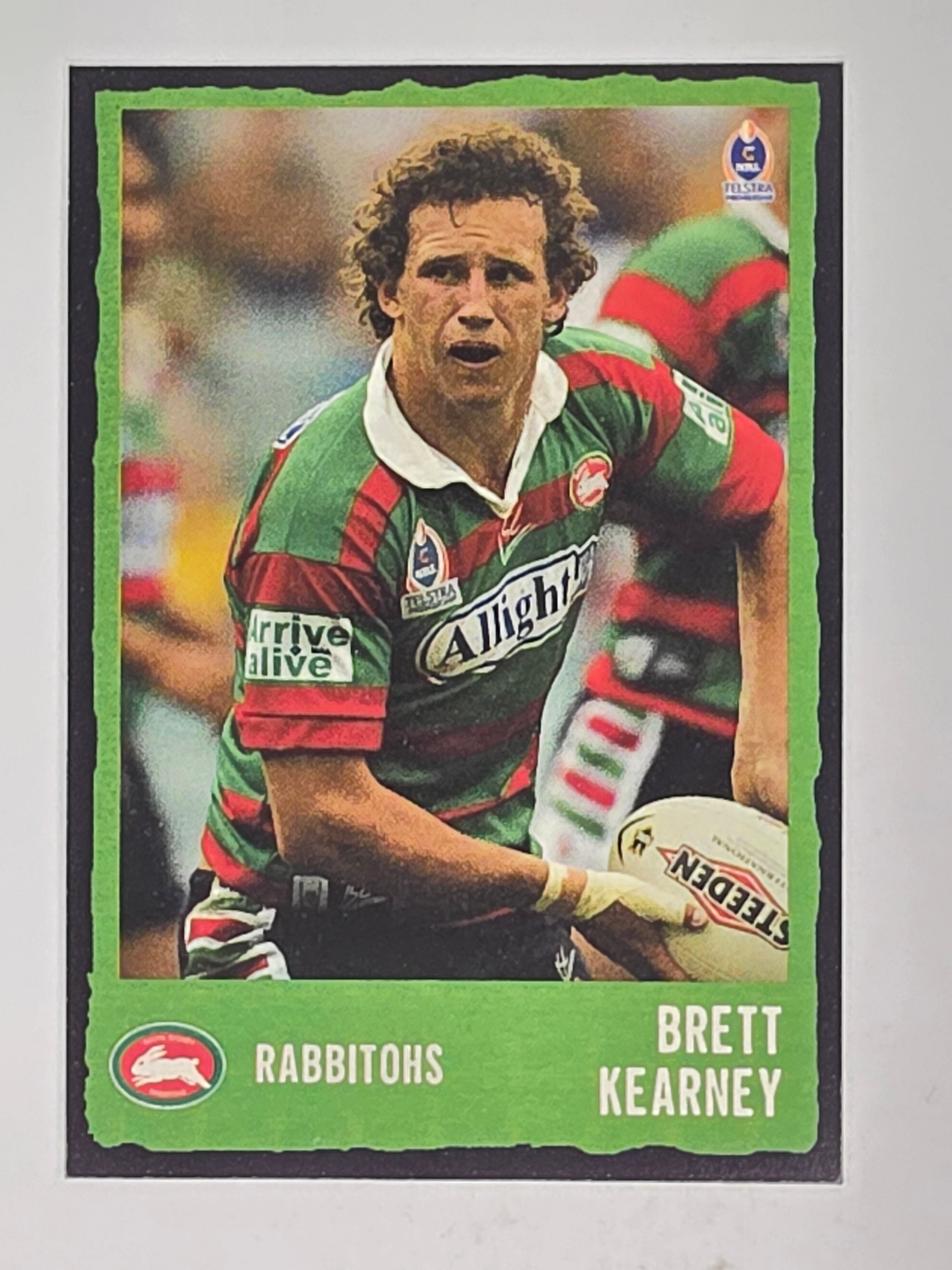 NRL 2004 Daily Telegraph | Base Card #125 | Brett Kearney | South Sydney Rabbitohs