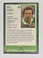 NRL 2004 Daily Telegraph | Base Card #125 | Brett Kearney | South Sydney Rabbitohs