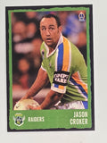 NRL 2004 Daily Telegraph | Base Card #131 | Jason Croker | Canberra Raiders
