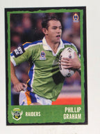 NRL 2004 Daily Telegraph | Base Card #134 | Phillip Graham | Canberra Raiders