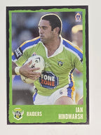 NRL 2004 Daily Telegraph | Base Card #135 | Ian Hindmarsh | Canberra Raiders