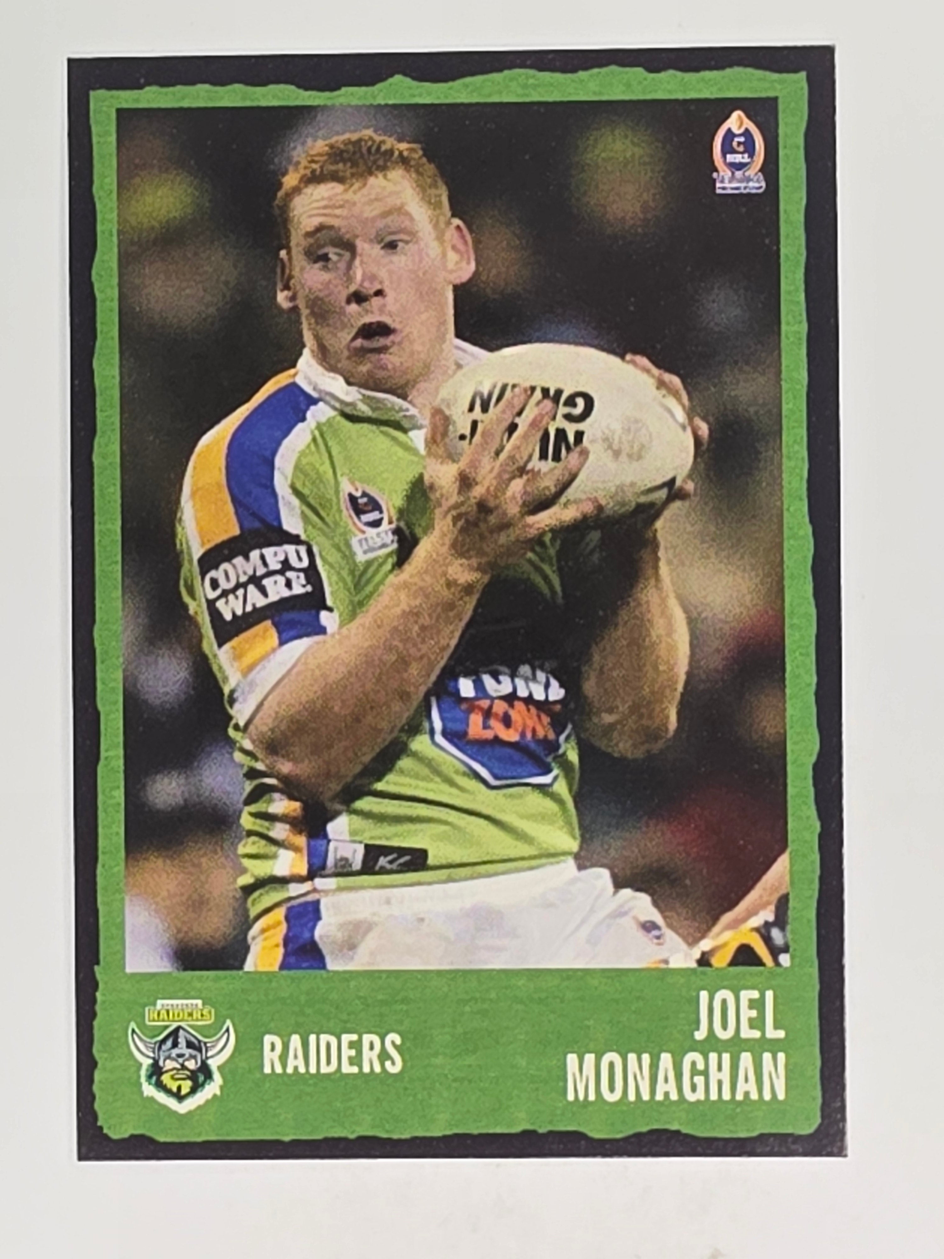NRL 2004 Daily Telegraph | Base Card #136 | Joel Monaghan | Canberra Raiders