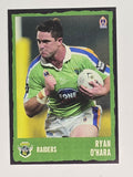 NRL 2004 Daily Telegraph | Base Card #138 | Ryan O'Hara | Canberra Raiders