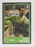 NRL 2004 Daily Telegraph | Base Card #139 | Clinton Schifcofske | Canberra Raiders