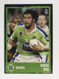 NRL 2004 Daily Telegraph | Base Card #140 | Ruben Wiki | Canberra Raiders