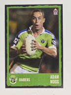 NRL 2004 Daily Telegraph | Base Card #142 | Adam Mogg | Canberra Raiders