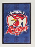 NRL 2004 Daily Telegraph | Base Card #145 | Sydney Roosters Logo