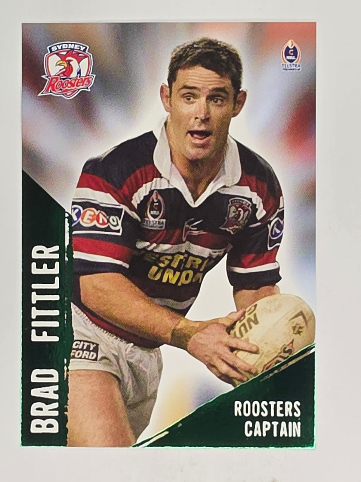 NRL 2004 Daily Telegraph | Base Card #146 | Brad Fittler | Sydney Roosters