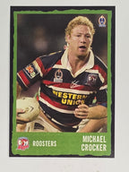 NRL 2004 Daily Telegraph | Base Card #147 | Michael Crocker | Sydney Roosters