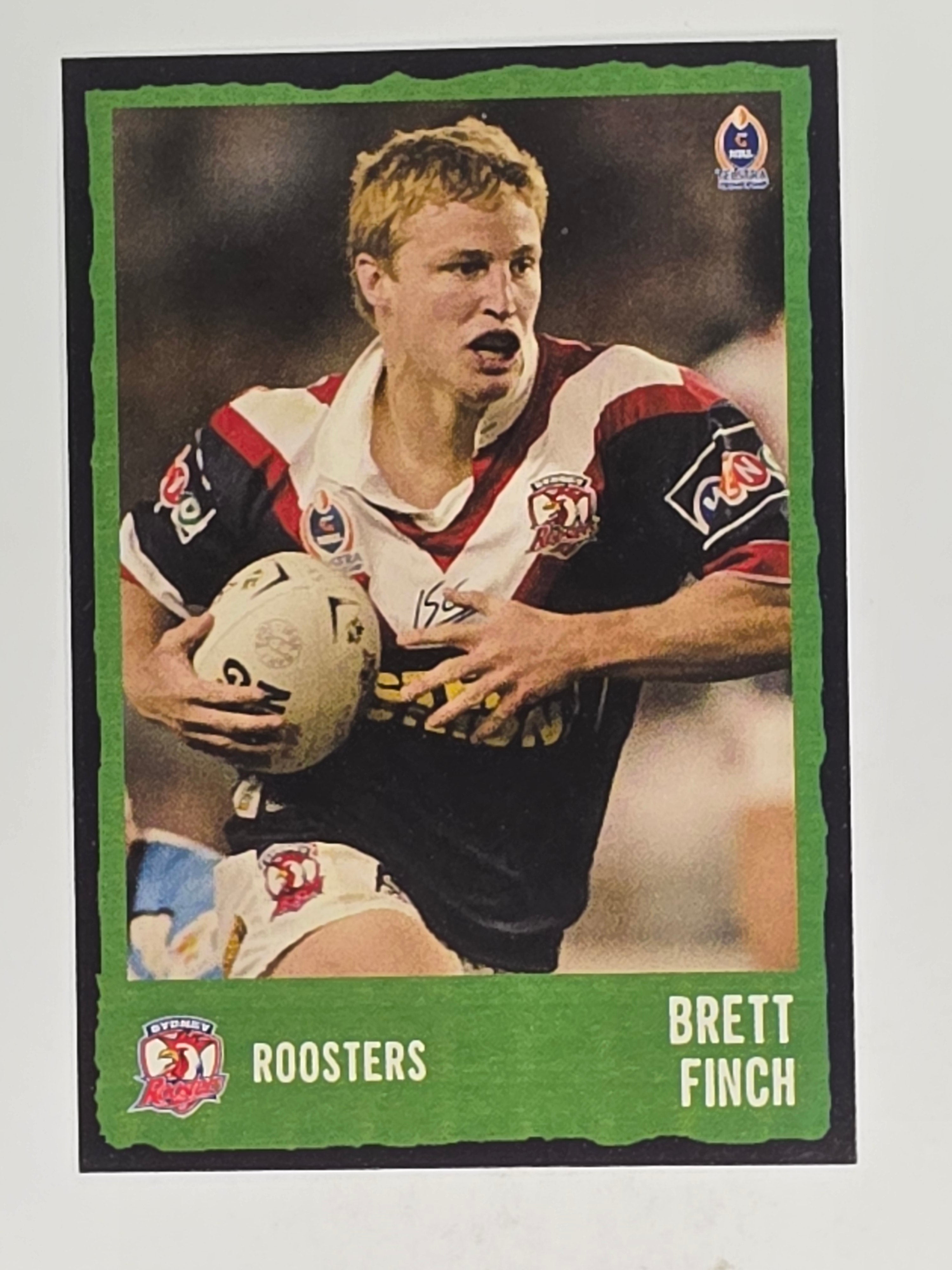 NRL 2004 Daily Telegraph | Base Card #149 | Brett Finch | Sydney Roosters