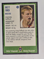 NRL 2004 Daily Telegraph | Base Card #149 | Brett Finch | Sydney Roosters