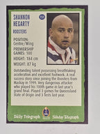 NRL 2004 Daily Telegraph | Base Card #151 | Shannon Hegarty | Sydney Roosters