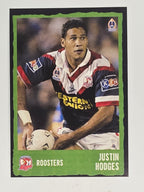 NRL 2004 Daily Telegraph | Base Card #152 | Justin Hodges | Sydney Roosters