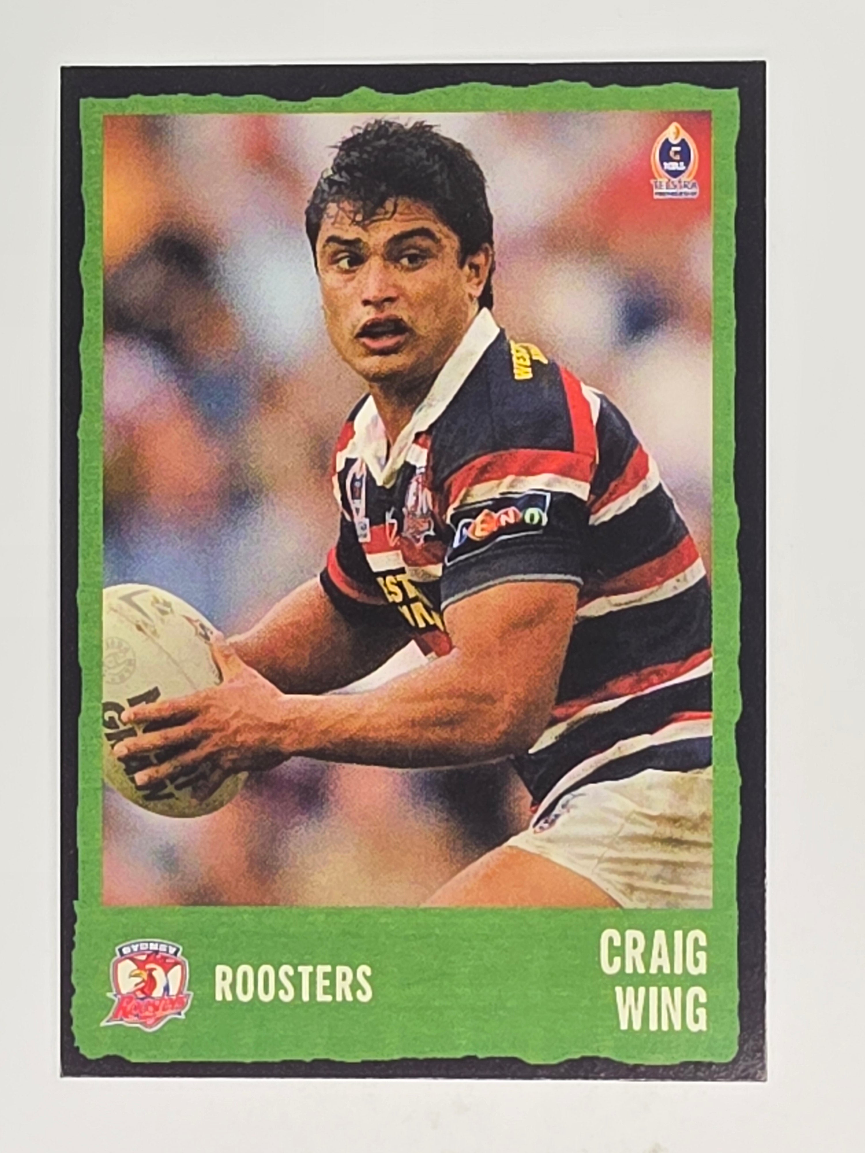 NRL 2004 Daily Telegraph | Base Card #156 | Craig Wing | Sydney Roosters