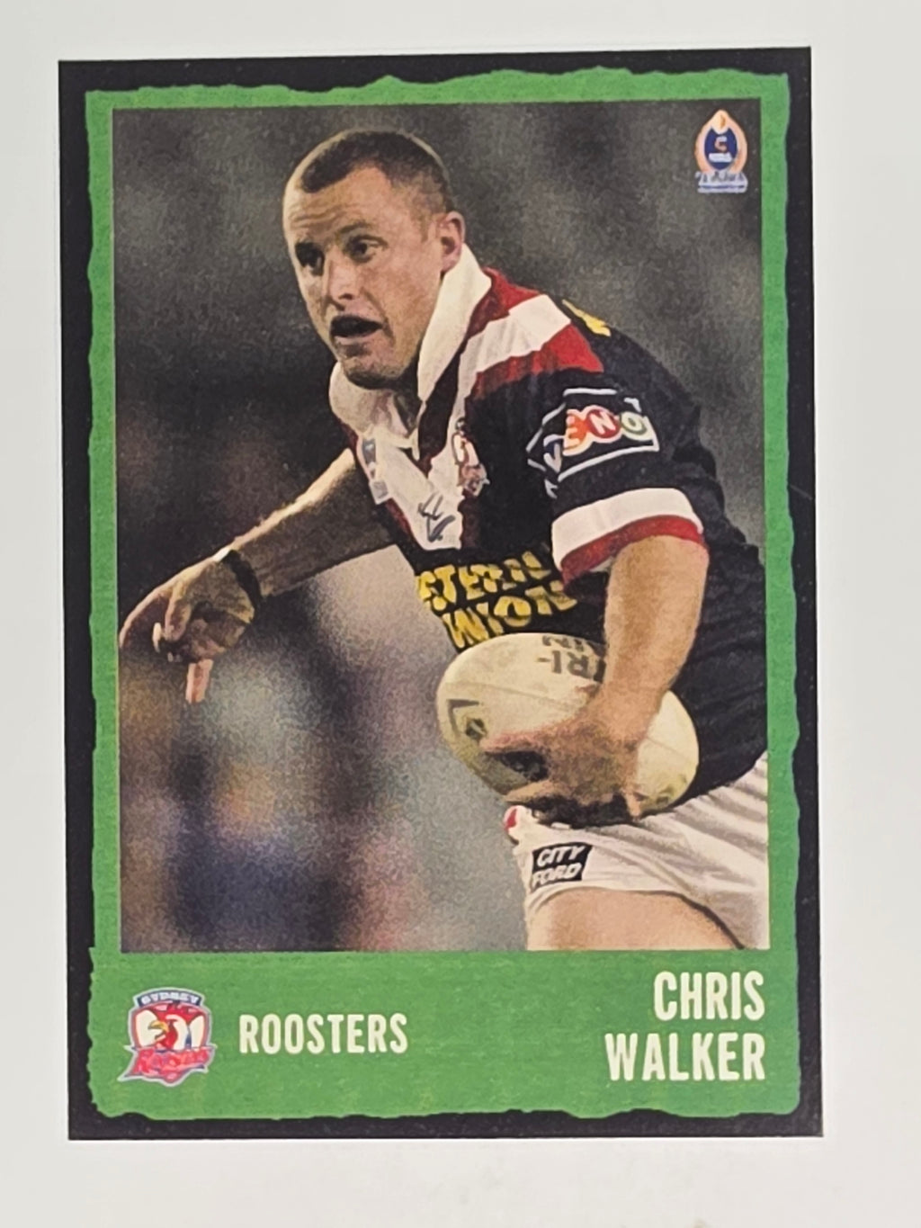 NRL 2004 Daily Telegraph | Base Card #159 | Chris Walker | Sydney Roosters