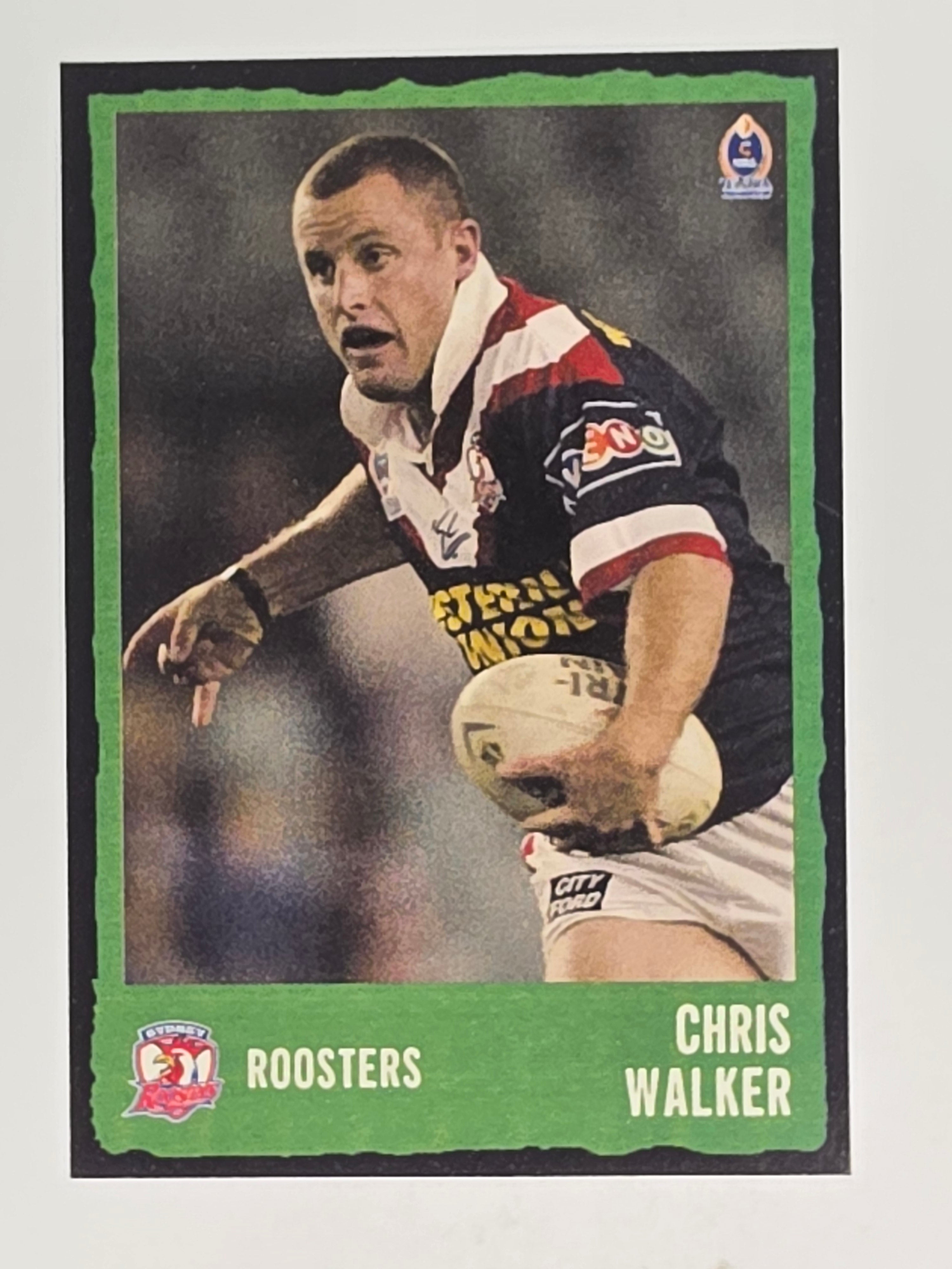 NRL 2004 Daily Telegraph | Base Card #159 | Chris Walker | Sydney Roosters