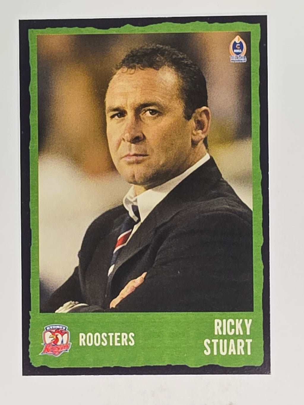 NRL 2004 Daily Telegraph | Base Card #160 | Ricky Stuart | Sydney Roosters