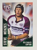 NRL 2004 Daily Telegraph | Base Card #162 | Steve Menzies | Sea Eagles
