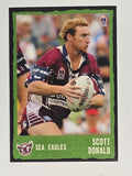 NRL 2004 Daily Telegraph | Base Card #163 | Scott Donald | Sea Eagles