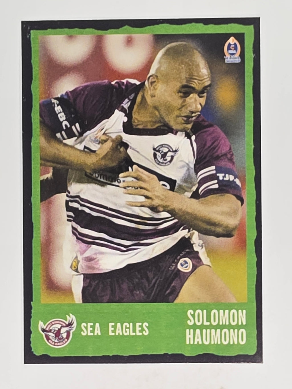 NRL 2004 Daily Telegraph | Base Card #164 | Solomon Haumono | Sea Eagles