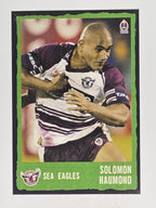 NRL 2004 Daily Telegraph | Base Card #164 | Solomon Haumono | Sea Eagles