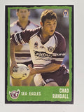 NRL 2004 Daily Telegraph | Base Card #168 | Chad Randall | Sea Eagles