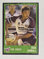 NRL 2004 Daily Telegraph | Base Card #168 | Chad Randall | Sea Eagles