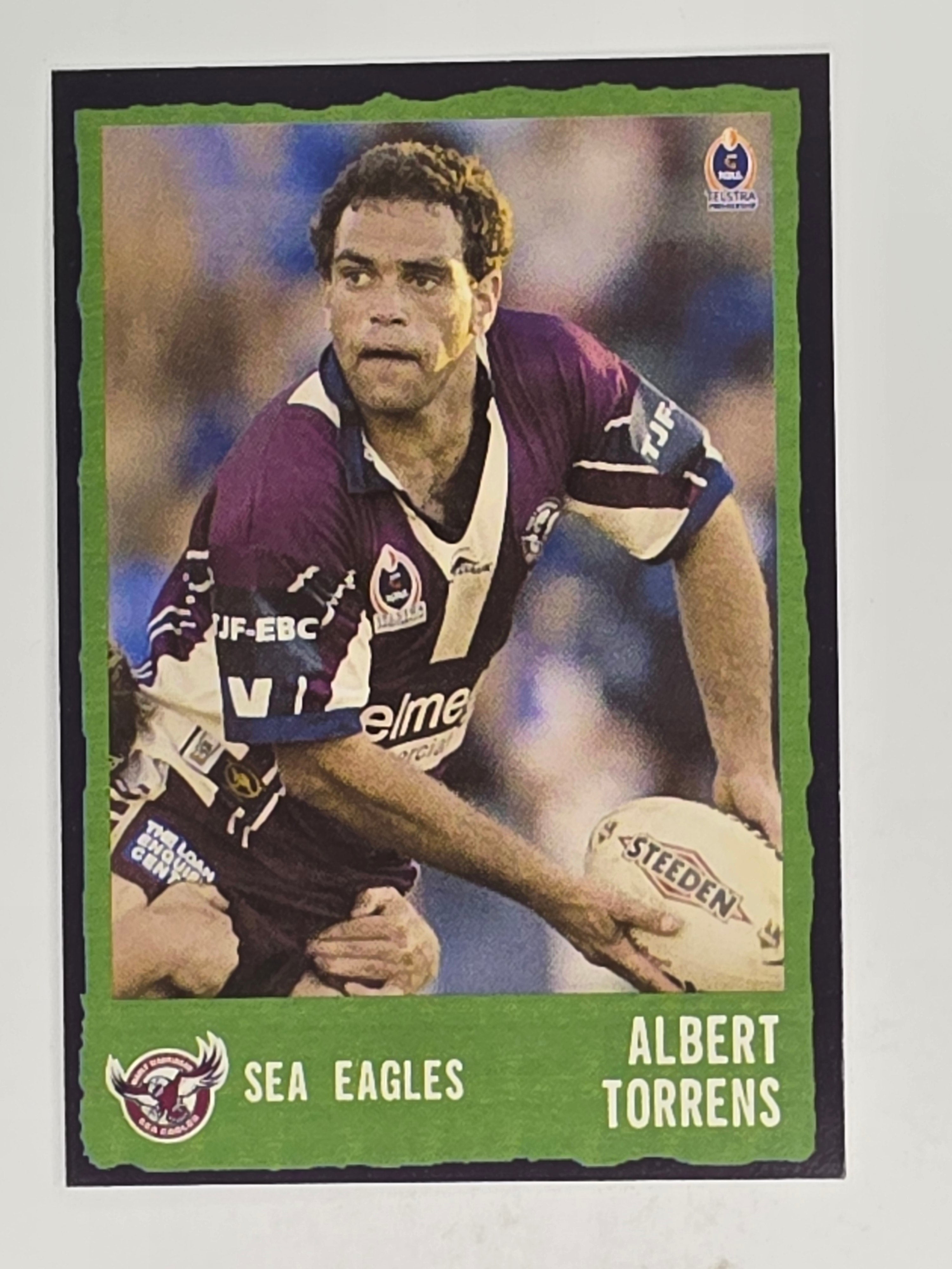 NRL 2004 Daily Telegraph | Base Card #169 | Albert Torrens | Sea Eagles