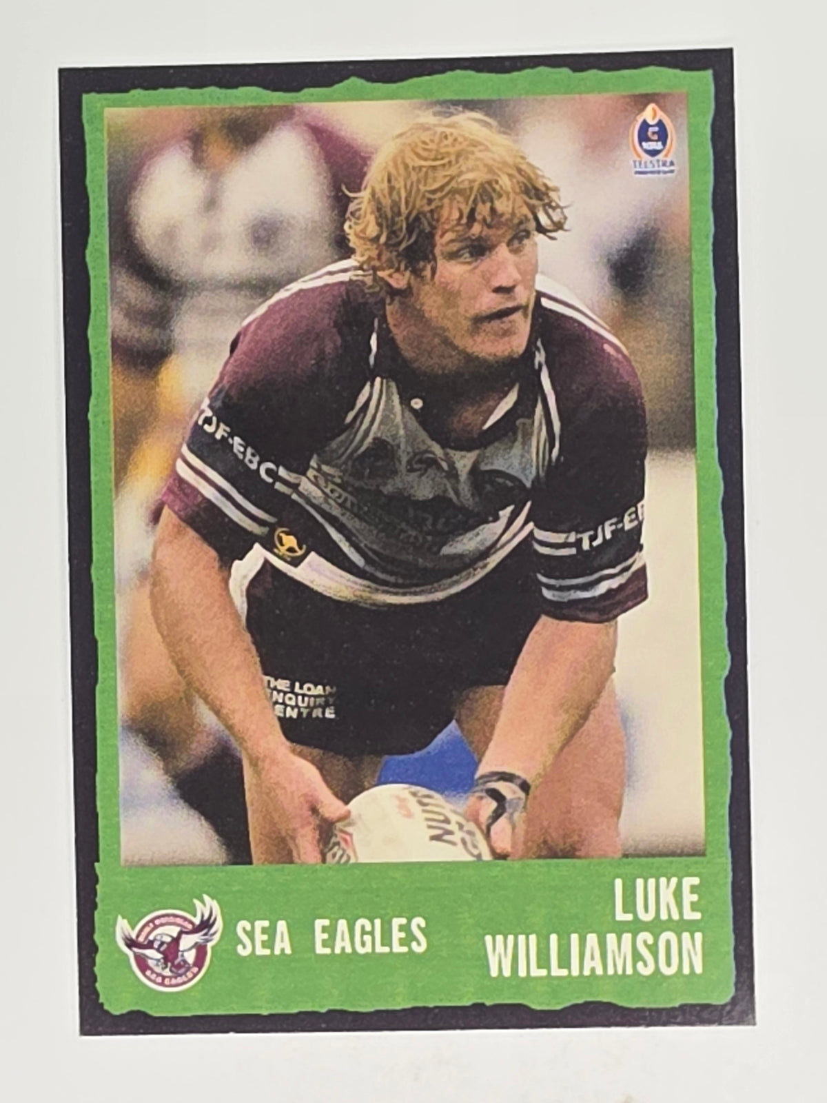 NRL 2004 Daily Telegraph | Base Card #170 | Luke Williamson | Sea Eagles