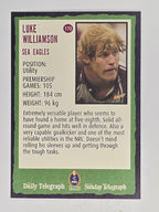 NRL 2004 Daily Telegraph | Base Card #170 | Luke Williamson | Sea Eagles