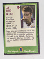 NRL 2004 Daily Telegraph | Base Card #173 | Sam Harris | Sea Eagles