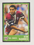 NRL 2004 Daily Telegraph | Base Card #174 | Kevin McGuinness | Sea Eagles