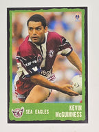 NRL 2004 Daily Telegraph | Base Card #174 | Kevin McGuinness | Sea Eagles