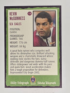 NRL 2004 Daily Telegraph | Base Card #174 | Kevin McGuinness | Sea Eagles