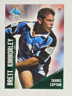 NRL 2004 Daily Telegraph | Base Card #178 | Brett Kimmorley | Cronulla Sharks