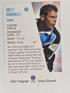 NRL 2004 Daily Telegraph | Base Card #178 | Brett Kimmorley | Cronulla Sharks