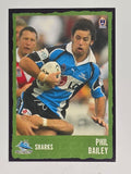 NRL 2004 Daily Telegraph | Base Card #179 | Phil Bailey | Cronulla Sharks