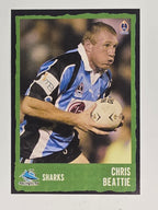 NRL 2004 Daily Telegraph | Base Card #180 | Chris Beattie | Cronulla Sharks